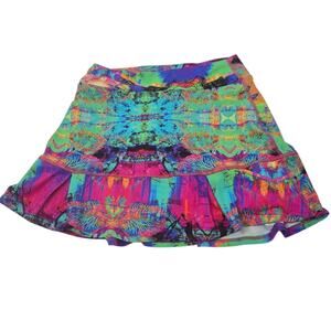 Colorful Women's Mini Skirt